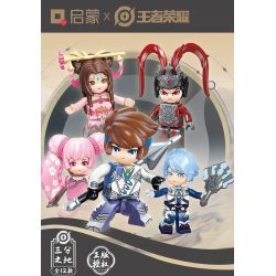 QMAN ENLIGHTEN KEEPPLEY 78001 non  HONOR OF KINGS MÔ HÌNH CỔ ĐIỂN HỘP MÙ NHỎ BA ĐIỂM bộ đồ chơi xếp lắp ráp ghép mô hình Movie & Game Phim Và Trò Chơi