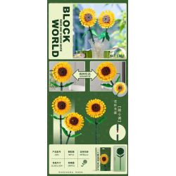 PRCK 69627 non  CỬA HÀNG HOA SAKAMOTO bộ đồ chơi xếp lắp ráp ghép mô hình Naruto Ninja 364 khối