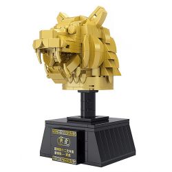 COGO 12404 non  CUNG HOÀNG ĐẠO ĐẦU ĐỒNG bộ đồ chơi xếp lắp ráp ghép mô hình 319 khối