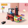 HAPPY BUILD SHINEYU XINYU YC-33003 33003 YC33003 non  XE NÂNG bộ đồ chơi xếp lắp ráp ghép mô hình  FORKLIFT Kỹ Thuật Công Nghệ Cao Mô Hình Phương Tiện 606 khối