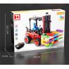 HAPPY BUILD SHINEYU XINYU YC-33003 33003 YC33003 non  XE NÂNG bộ đồ chơi xếp lắp ráp ghép mô hình  FORKLIFT Kỹ Thuật Công Nghệ Cao Mô Hình Phương Tiện 606 khối
