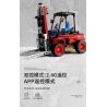 HAPPY BUILD SHINEYU XINYU YC-33003 33003 YC33003 non  XE NÂNG bộ đồ chơi xếp lắp ráp ghép mô hình  FORKLIFT Kỹ Thuật Công Nghệ Cao Mô Hình Phương Tiện 606 khối