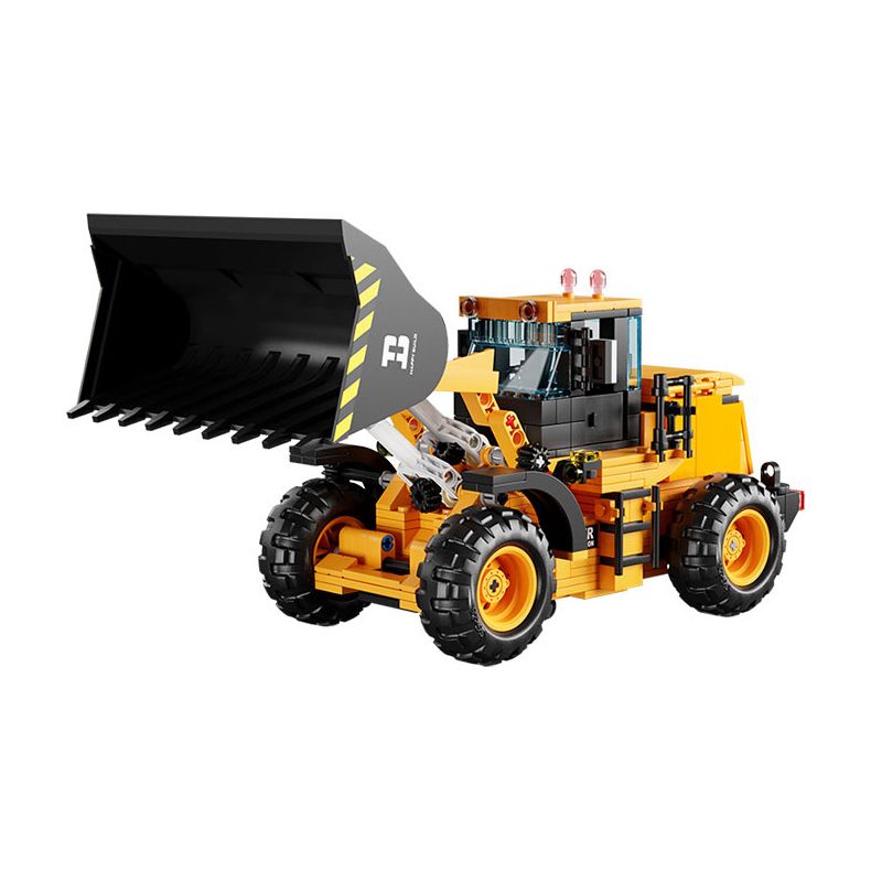 HAPPY BUILD SHINEYU XINYU YC-33002 33002 YC33002 non  CHIẾC XE ỦI bộ đồ chơi xếp lắp ráp ghép mô hình  BULLDOZER Kỹ Thuật Công Nghệ Cao Mô Hình Phương Tiện 653 khối