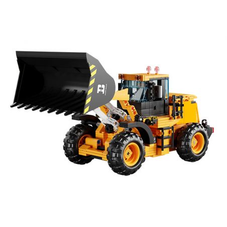 HAPPY BUILD SHINEYU XINYU YC-33002 33002 YC33002 non  CHIẾC XE ỦI bộ đồ chơi xếp lắp ráp ghép mô hình  BULLDOZER Kỹ Thuật Công Nghệ Cao Mô Hình Phương Tiện 653 khối