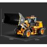 HAPPY BUILD SHINEYU XINYU YC-33002 33002 YC33002 non  CHIẾC XE ỦI bộ đồ chơi xếp lắp ráp ghép mô hình  BULLDOZER Kỹ Thuật Công Nghệ Cao Mô Hình Phương Tiện 653 khối