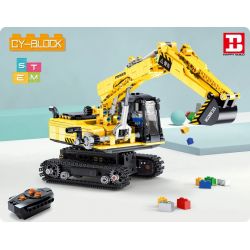 HAPPY BUILD SHINEYU XINYU YC-33001 33001 YC33001 non  MÁY XÚC bộ đồ chơi xếp lắp ráp ghép mô hình  Kỹ Thuật Công Nghệ Cao Mô Hình Phương Tiện 686 khối