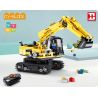 HAPPY BUILD SHINEYU XINYU YC-33001 33001 YC33001 non  MÁY XÚC bộ đồ chơi xếp lắp ráp ghép mô hình  Kỹ Thuật Công Nghệ Cao Mô Hình Phương Tiện 686 khối