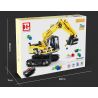 HAPPY BUILD SHINEYU XINYU YC-33001 33001 YC33001 non  MÁY XÚC bộ đồ chơi xếp lắp ráp ghép mô hình  Kỹ Thuật Công Nghệ Cao Mô Hình Phương Tiện 686 khối