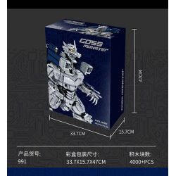 ELEPHANT 991 non  COSTLA CƠ KHÍ bộ đồ chơi xếp lắp ráp ghép mô hình Movie & Game GOSS MONSTER Phim Và Trò Chơi 4000 khối