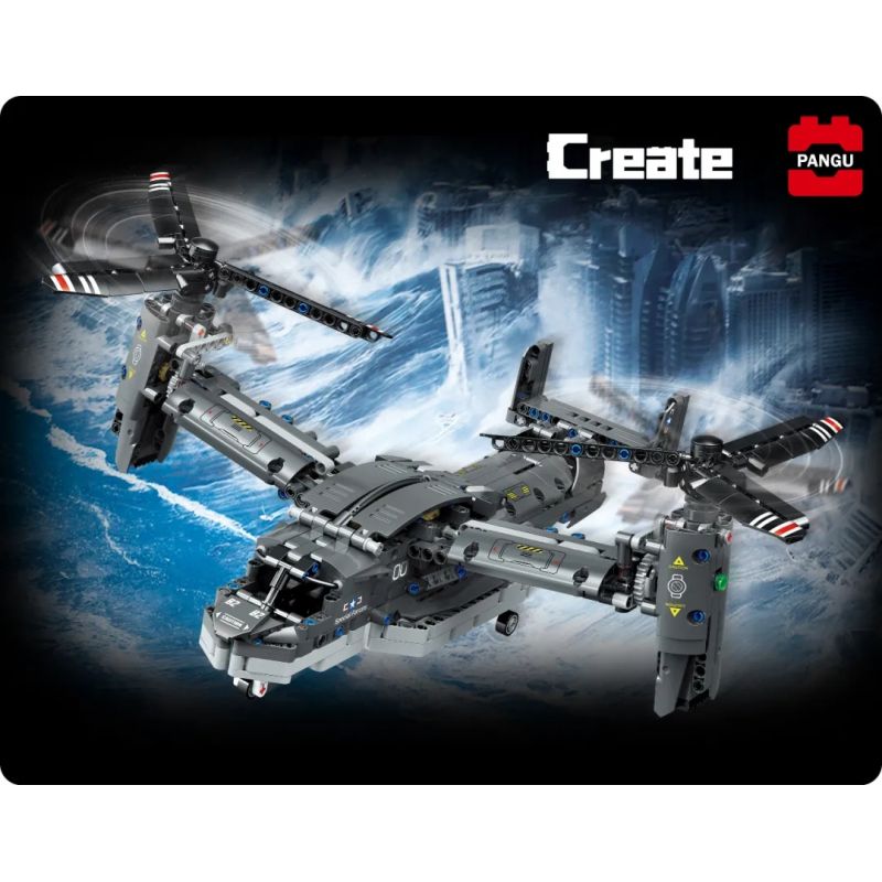 PANGU PG-13004 13004 PG13004 non  CHIM ƯNG NHỎ bộ đồ chơi xếp lắp ráp ghép mô hình  Kỹ Thuật Công Nghệ Cao Mô Hình Phương Tiện 1133 khối