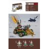 Decool 20605 Jisi 20605 non  SHENLONG SIEGE. bộ đồ chơi xếp lắp ráp ghép mô hình Three Kingdoms DRAGON SIEGE VEHICLES Tam Quốc Diễn Nghĩa 365 khối