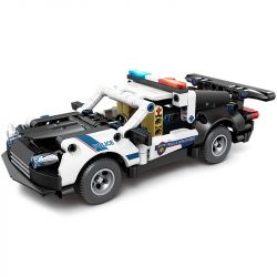 Kazi KY1088 1088 non  SIÊU XE ĐUỔI THEO CẢNH SÁT VÀ KÉO LÙI bộ đồ chơi xếp lắp ráp ghép mô hình  Kỹ Thuật Công Nghệ Cao Mô Hình Phương Tiện 283 khối