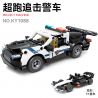 Kazi KY1088 1088 non  SIÊU XE ĐUỔI THEO CẢNH SÁT VÀ KÉO LÙI bộ đồ chơi xếp lắp ráp ghép mô hình  Kỹ Thuật Công Nghệ Cao Mô Hình Phương Tiện 283 khối