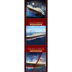 FORANGE FC6005 6005 non  ĐÀI TƯỞNG NIỆM TÀU ?​DU LỊCH KHỔNG LỒ BỊ CHÌM bộ đồ chơi xếp lắp ráp ghép mô hình Creator Expert Chuyên Gia Sáng Tạo 2022 khối