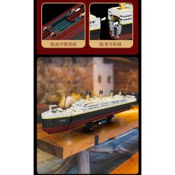 FORANGE FC6005 6005 non  ĐÀI TƯỞNG NIỆM TÀU ?​DU LỊCH KHỔNG LỒ BỊ CHÌM bộ đồ chơi xếp lắp ráp ghép mô hình Creator Expert Chuyên Gia Sáng Tạo 2022 khối