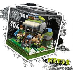 X AREA-X AX0087 0087 non  CẮM TRẠI HOANG DÃ bộ đồ chơi xếp lắp ráp ghép mô hình X-BOX 2.0 LET'S GO CAMPING NOW