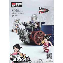 Decool 20602 2060A 20603 20604 20601 Jisi 20602 2060A 20603 20604 20601 non  4 MÔ HÌNH CỦA XE NGỰA bộ đồ chơi xếp lắp ráp ghép mô hình Three Kingdoms CHARIOTS Tam Quốc Diễn Nghĩa 377 khối