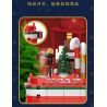 TREE HEIGHT JXL803 non  GIÁNG SINH ĐẦY MÀU SẮC bộ đồ chơi xếp lắp ráp ghép mô hình Christmas FUN CHRISTMAS 324 khối