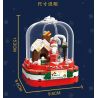 TREE HEIGHT JXL803 non  GIÁNG SINH ĐẦY MÀU SẮC bộ đồ chơi xếp lắp ráp ghép mô hình Christmas FUN CHRISTMAS 324 khối
