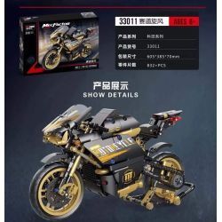 Decool 33011 Jisi 33011 non  THEO DÕI CƠN LỐC bộ đồ chơi xếp lắp ráp ghép mô hình  MECFACTOR Kỹ Thuật Công Nghệ Cao Mô Hình Phương Tiện 832 khối