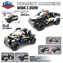 GBL KY1086 1086 non  XE KÉO LÙI CHỐNG BẠO LOẠN ĐỊA HÌNH bộ đồ chơi xếp lắp ráp ghép mô hình  Kỹ Thuật Công Nghệ Cao Mô Hình Phương Tiện 260 khối