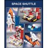 TREE HEIGHT JXL805 non  TÀU CON THOI bộ đồ chơi xếp lắp ráp ghép mô hình Space SPACE SHUTTLE Thám Hiểm Không Gian 510 khối