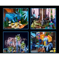 DK 3005 WHEEL CL1199 1199 non  THẾ GIỚI TƯƠI SÁNG CỦA PANDORA bộ đồ chơi xếp lắp ráp ghép mô hình AVATAR THE ILLUMINATED WORLD OF PANDORA 2878 khối