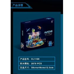 DK 3005 WHEEL CL1199 1199 non  THẾ GIỚI TƯƠI SÁNG CỦA PANDORA bộ đồ chơi xếp lắp ráp ghép mô hình AVATAR THE ILLUMINATED WORLD OF PANDORA 2878 khối