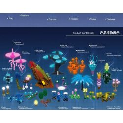 DK 3005 WHEEL CL1199 1199 non  THẾ GIỚI TƯƠI SÁNG CỦA PANDORA bộ đồ chơi xếp lắp ráp ghép mô hình AVATAR THE ILLUMINATED WORLD OF PANDORA 2878 khối