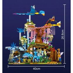 DK 3005 WHEEL CL1199 1199 non  THẾ GIỚI TƯƠI SÁNG CỦA PANDORA bộ đồ chơi xếp lắp ráp ghép mô hình AVATAR THE ILLUMINATED WORLD OF PANDORA 2878 khối