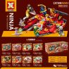 SX 2044 non  THUYỀN BIBLI 8 TRONG 1 bộ đồ chơi xếp lắp ráp ghép mô hình The  Ninjago Movie EIGHT CATAMARANS FOR SEA BATTLE Ninja Lốc Xoáy 625 khối