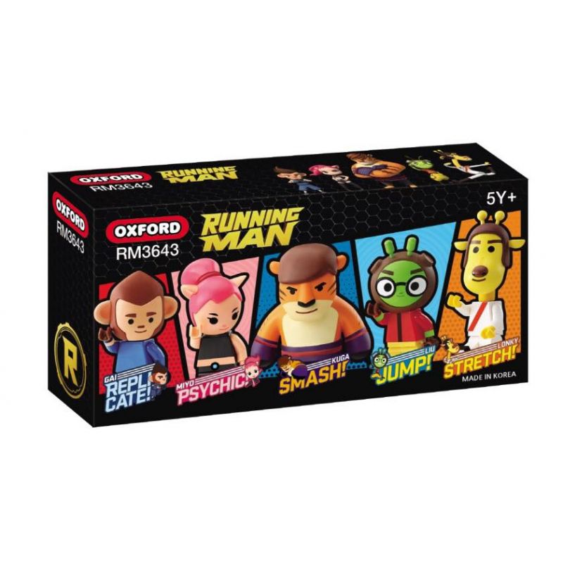 OXFORD RM3643 3643 non  NGƯỜI ĐÀN ÔNG ĐANG CHẠY bộ đồ chơi xếp lắp ráp ghép mô hình Movie & Game RUNNING MAN Phim Và Trò Chơi