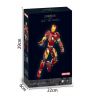 NOT  IRON MAN FIGURE MARK 43 76206 2012 xếp lắp ráp ghép mô hình HÌNH NGƯỜI SẮT MARK 43 Marvel Super Heroes Siêu Anh Hùng Marvel 381 khối