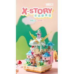 X AREA-X AX0200 0200 non  CÔNG CHÚA MÙI TÂY bộ đồ chơi xếp lắp ráp ghép mô hình X-STORY