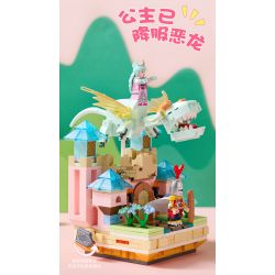 X AREA-X AX0200 0200 non  CÔNG CHÚA MÙI TÂY bộ đồ chơi xếp lắp ráp ghép mô hình X-STORY