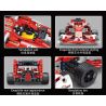 TA GAOLE T3024 3024 non  XE CÔNG THỨC F1 LÙI bộ đồ chơi xếp lắp ráp ghép mô hình  F1-RACING Kỹ Thuật Công Nghệ Cao Mô Hình Phương Tiện 596 khối