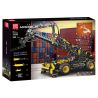 MouldKing 19009 Mould King 19009 REBRICKABLE MOC-13179 13179 MOC13179 non  XE NÂNG KÍNH THIÊN VĂN KHÍ NÉN bộ đồ chơi xếp lắp ráp ghép mô hình  PNEUMATIC TELESCOPIC FORKLIFT Kỹ Thuật Công Nghệ Cao Mô Hình Phương Tiện 803 khối