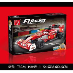 TA GAOLE T3024 3024 non  XE CÔNG THỨC F1 LÙI bộ đồ chơi xếp lắp ráp ghép mô hình  F1-RACING Kỹ Thuật Công Nghệ Cao Mô Hình Phương Tiện 596 khối