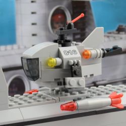 QMAN ENLIGHTEN KEEPPLEY 816 non  TÀU NGẦM TÁC CHIẾN CÙNG LẶN CÁ NHÂN 3 TRONG 1 bộ đồ chơi xếp lắp ráp ghép mô hình Military Army COMBATZONES SUBMARINE Quân Sự Bộ Đội 382 khối