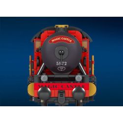 MouldKing 12010 Mould King 12010 non  MAGIC TRAIN. bộ đồ chơi xếp lắp ráp ghép mô hình Harry Potter MAGIC WORLD MAGIC TRAIN Chú Bé Phù Thủy 2086 khối