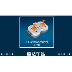 MouldKing 12010 Mould King 12010 non  MAGIC TRAIN. bộ đồ chơi xếp lắp ráp ghép mô hình Harry Potter MAGIC WORLD MAGIC TRAIN Chú Bé Phù Thủy 2086 khối