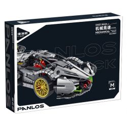 PanlosBrick 673001 Panlos Brick 673001 non  ĐUA CƠ KHÍ tỷ lệ 1:14 bộ đồ chơi xếp lắp ráp ghép mô hình Mecha MECHANICAL PAGANI V12 Người Máy 1314 khối
