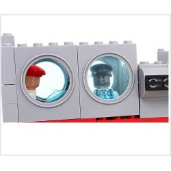 QMAN ENLIGHTEN KEEPPLEY 816 non  TÀU NGẦM TÁC CHIẾN CÙNG LẶN CÁ NHÂN 3 TRONG 1 bộ đồ chơi xếp lắp ráp ghép mô hình Military Army COMBATZONES SUBMARINE Quân Sự Bộ Đội 382 khối