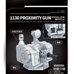 PanlosBrick 628012 Panlos Brick 628012 non  CÔNG NGHỆ QUÂN SỰ PHÁO PHÒNG THỦ TẦM GẦN 1130 (PHÁO HẢI NÒNG H/PJ-11 30MM) bộ đồ chơi xếp lắp ráp ghép mô hình Military Army 1130 PROXIMITY GUN Quân Sự Bộ Đội 1087 khối