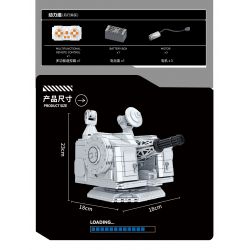 PanlosBrick 628012 Panlos Brick 628012 non  CÔNG NGHỆ QUÂN SỰ PHÁO PHÒNG THỦ TẦM GẦN 1130 (PHÁO HẢI NÒNG H/PJ-11 30MM) bộ đồ chơi xếp lắp ráp ghép mô hình Military Army 1130 PROXIMITY GUN Quân Sự Bộ Đội 1087 khối