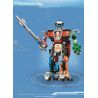 MouldKing 15037 Mould King 15037 non  ROBOT BAOMETRIAN bộ đồ chơi xếp lắp ráp ghép mô hình Movie & Game MK VOLTRON ROBOT Phim Và Trò Chơi 1003 khối
