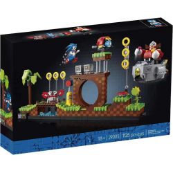 NOT  SONIC THE HEDGEHOG - GREEN HILL ZONE 21331 29005 xếp lắp ráp ghép mô hình CHÚ NHÍM SONIC - VÙNG ĐỒI XANH THE HEDGEHOG KHU Ideas Ý Tưởng 1125 khối