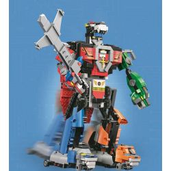 MouldKing 15037 Mould King 15037 non  ROBOT BAOMETRIAN bộ đồ chơi xếp lắp ráp ghép mô hình Movie & Game MK VOLTRON ROBOT Phim Và Trò Chơi 1003 khối