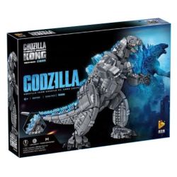 PanlosBrick 687001 Panlos Brick 687001 non  QUÁI VẬT bộ đồ chơi xếp lắp ráp ghép mô hình Movie & Game GODZILLA Phim Và Trò Chơi 2056 khối