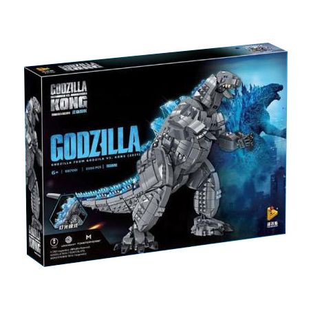 PanlosBrick 687001 Panlos Brick 687001 non  QUÁI VẬT bộ đồ chơi xếp lắp ráp ghép mô hình Movie & Game GODZILLA Phim Và Trò Chơi 2056 khối
